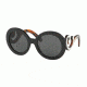 Prada PR08TS Bifocal Prescription Sunglasses PR08TS-1AB1A1-55 - Lens Diameter 55 mm, Frame Color Black