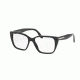 Prada PR08TV Bifocal Prescription Eyeglasses 1AB1O1-51 - Black Frame