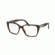 Prada PR08TV Bifocal Prescription Eyeglasses 2AU1O1-51 - Havana Frame
