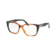 Prada PR08TV Bifocal Prescription Eyeglasses U6L1O1-51 - Light Havana/spotted Grey Frame