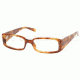 Prada PR09IV Eyeglass Frames 4BW1O1-5316 - Light Havana 