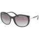 Prada PR09NS Sunglasses 1AB3M1-6118 - Gloss Black Gray Gradient