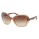 Prada PR09OS Sunglasses HA51Z1-5918 - Brown Gradient Frame, Brown Gradient Lenses