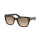 Prada PR09SS Progressive Prescription Sunglasses PR09SS-2AU3D0-54 - Lens Diameter 54 mm, Frame Color Havana