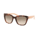Prada PR09SS Progressive Prescription Sunglasses PR09SS-UE04K0-54 - Lens Diameter 54 mm, Frame Color Spotted Brown Pink