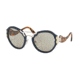 Prada PR09TS Single Vision Prescription Sunglasses PR09TS-TFM5J2-54 - Lens Diameter 54 mm, Frame Color Blue