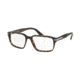 Prada PR09TVF Progressive Prescription Eyeglasses 2AU1O1-55 - Havana Frame
