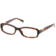 Prada PR10NV Eyeglass Frames AB61O1-5316 - Dark Havana 