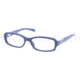Prada PR10NV Eyeglass Frames DAK1O1-5316 - Dark Blue