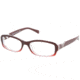 Prada PR10NV Eyeglass Frames ZXM1O1-5316 - Brodeaux Gradient 