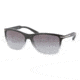 Prada PR10OS Progressive Prescription Sunglasses PR10OS-ZXA3M1-6016 - Lens Diameter 60 mm, Frame Color Black Gradient Gray
