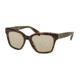 Prada PR11SSF Sunglasses 2AU5J2-56 - Havana Frame, Light Brown Lenses