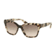 Prada PR11SSF Sunglasses UAO4K0-56 - Spotted Opal Brown Frame, Pink Gradient Grey Lenses