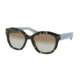 Prada PR12SS Bifocal Prescription Sunglasses PR12SS-UE14S2-53 - Lens Diameter 53 mm, Frame Color Spotted Brown Blue