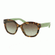 Prada PR12SS Bifocal Prescription Sunglasses PR12SS-UEZ4K1-53 - Lens Diameter 53 mm, Frame Color Spotted Brown Green