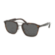 Prada PR12TS Sunglasses 2AU5S0-54 - Havana Frame, Grey Lenses