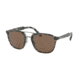 Prada PR12TS Sunglasses VH38C1-54 - Matte Grey Havana Frame, Brown Lenses