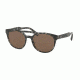 Prada PR13TSF Progressive Prescription Sunglasses PR13TSF-VH38C1-54 - Lens Diameter 54 mm, Frame Color Matte Grey Havana