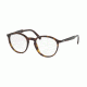 Prada PR13TV Eyeglass Frames 2AU1O1-49 - Havana Frame