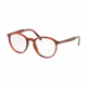 Prada PR13TV Eyeglass Frames 5491O1-49 - Striped Brown