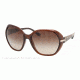 Prada PR14NS Progressive Prescription Sunglasses PR14NS-4AN6S1-61 - Lens Diameter 61 mm, Lens Diameter 61 mm, Frame Color Brown