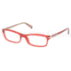 Prada PR14NV Eyeglass Frames AB91O1-5200 - Transparent Frame