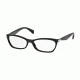Prada PR15PV Eyeglass Frames 1AB1O1-53 - Black Frame