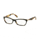 Prada PR15PV Eyeglass Frames NAI1O1-53 - Top Black/Medium Havana Frame
