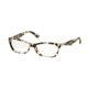 Prada PR15PV Eyeglass Frames UAO1O1-55 - Spotted Opal Brown Frame