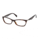 Prada PR15PVA Eyeglass Frames 2AU1O1-55 - Havana Frame