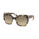 Prada PR16RS Bifocal Prescription Sunglasses PR16RS-UAO3D0-56 - Lens Diameter 56 mm, Frame Color Spotted Opal Brown