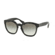 Prada PR17RS Progressive Prescription Sunglasses PR17RS-1AB0A7-53 - Lens Diameter 53 mm, Frame Color Black
