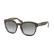 Prada PR17RS Progressive Prescription Sunglasses PR17RS-UAM4K0-53 - Lens Diameter 53 mm, Frame Color Opal Brown On Brown