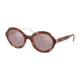 Prada PR17USF Bifocal Prescription Sunglasses, 53mm, Pink Havana/Top Bordeaux/Ivory, PR17USF-CDK214-53-BI