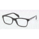 Prada PR19PV Bifocal Prescription Eyeglasses 1AB1O1-5318 - Black Frame