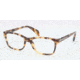 Prada PR19PV Bifocal Prescription Eyeglasses 7S01O1-5318 - Medium Havana Frame, Demo Lens Lenses