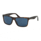 Prada PR19SSF Single Vision Prescription Sunglasses PR19SSF-HAQ5P2-59 - Lens Diameter 59 mm, Frame Color Matte Havana