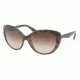 Prada PR21NS Sunglasses 2AU6S1-5816 - Havana Frame, Brown Gradient Lenses, 58mm Lens Diameter
