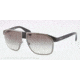 Prada PR21PS Sunglasses 1AB0A7-58 - Black/Gunmetal Frame, Gray Gradient Lenses
