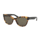 Prada PR21SSF Single Vision Prescription Sunglasses PR21SSF-7S05S2-56 - Lens Diameter 56 mm, Frame Color Medium Havana