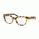 Prada PR21SV Single Vision Prescription Eyeglasses 7S01O1-53 - Medium Havana Frame