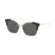 Prada PR21US Sunglasses KUI5S0-56 - Pale Gold Frame, Grey Lenses