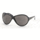 Prada PR22GS Sunglasses 1AB1A1-6513 - Gloss Black Gray