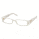 Prada PR22MV #7S31O1 - Ivory Demo Lens Frame 5116