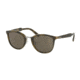 Prada PR22SS Sunglasses U6A5S2-52 - Striped Green Frame, Brown Lenses