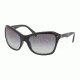 Prada PR24NS Sunglasses 1AB3M1-6118 - Gloss Black Gray Gradient