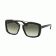 Prada PR24RSF Progressive Prescription Sunglasses PR24RSF-1AB0A7-56 - Lens Diameter 56 mm, Frame Color Black