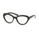 Prada PR25RV Bifocal Prescription Eyeglasses 1AB1O1-52 - Black Matte Inside Frame