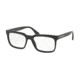 Prada PR28RV Single Vision Prescription Eyeglasses TV41O1-54 - Matte Brushed Grey Frame
