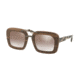 Prada PR30RS Single Vision Prescription Sunglasses PR30RS-IAM4O0-51 - Lens Diameter 51 mm, Frame Color Nut Canaletto